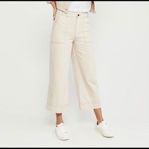 Abercrombie & Fitch high waist cropped jean